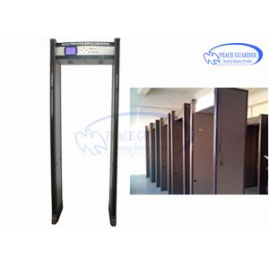 China PG600 Waterproof Courts Walkthrough Metal Detector , EMD Body Scanner With Pinpoint Detection on sale