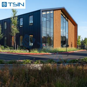 Large Span Q235B C Z Section Prefab Steel Warehouse Buildings For Warehouse