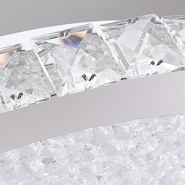 Modern Crystal Ceiling Lamp Round Modern Living Room Decoration kitchen chandelier(WH-CA-61)