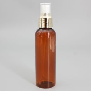 China Clear Brown 131mm 4oz Small Empty Spray Bottles on sale