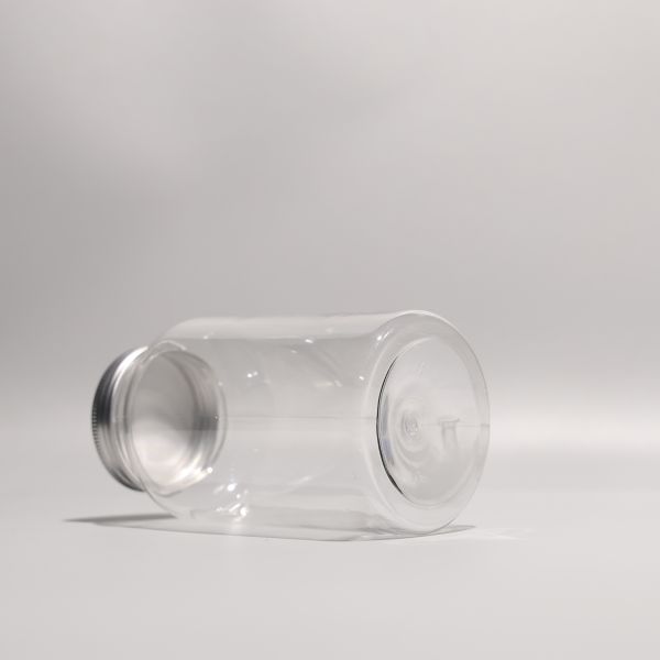 Buy 500ml Crystal Clear Transparent PET Plastic Bottles with Screw Lids at wholesale prices
