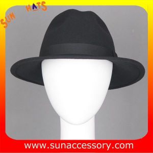 0070371 Sun Accessory customized winter wool felt fashion style fedora hats ,men