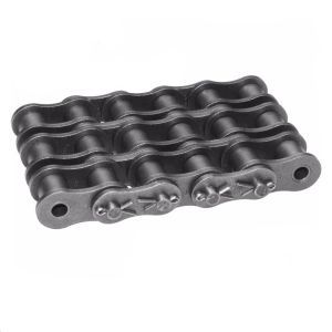 Carbon Steel Transmission Drive Chain Triplex Roller Chains 12B - 3
