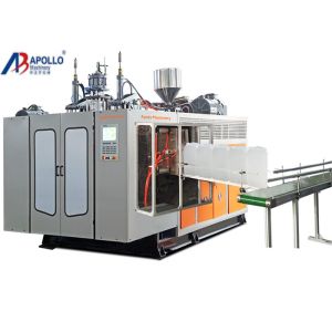 China 4 Gallon Plastic Bottle Making Machine For Drum Double Station 11 Ton Stable on sale