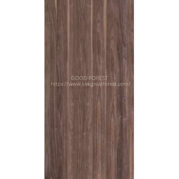 Fancy Plywood Of Natural Walnut Crown Grain Wood Veneer
