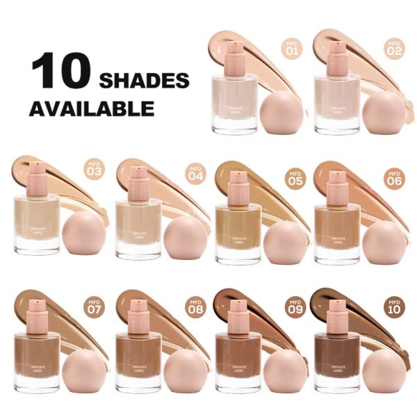 OEM ODM Private Label Liquid Foundation Custom Makeup Manufacturers