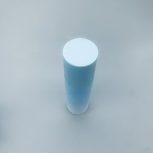 Blue PP airless lotion pump bottle cosmetic packaging for lotion essence