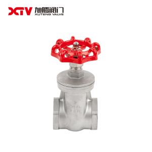 China Stem Thread Position CF8/CF8m Inside Screw Stem 1000wog Lining Fluorine Gate Valve on sale