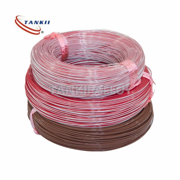 PVC / Fiberglass Insulated Thermocouple Wire Type J First Class ISO Certified 2*1.0mm