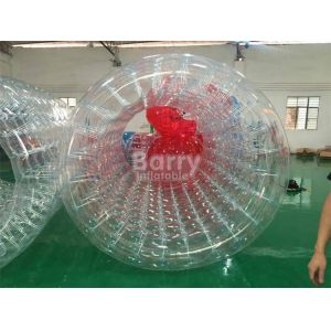 Amusement And Outdoor Water Moving Ball , Inflatable Water Roller