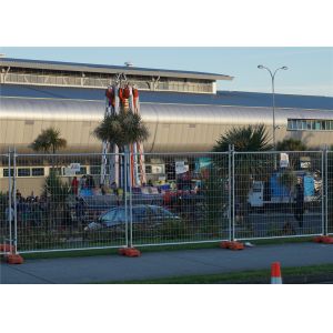 China Various Design Temporary Pool Fencing Pool Safety Barrier Q235 / Q195 Materials on sale