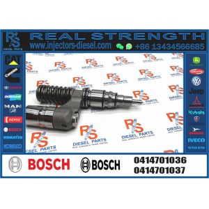 Construction Machinery Parts Common Rail Diesel Fuel Injector 0414701036