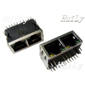Quality RJ45+Transformer 1x2 10/100M +LED for sale
