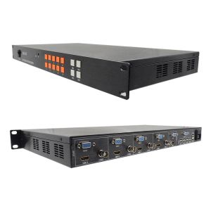 4In 1Out HD HDMI Multi Viewer Synthesizer VGA CVBS HDMI 4x1 Quad Multi Viewer