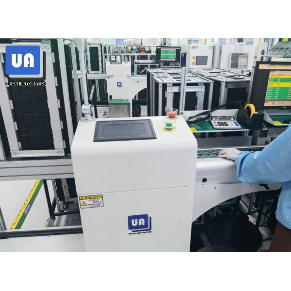 Buy SMT Full Auto 450*330mm PCB Magazine Unloader SMEMA Compatible at wholesale prices