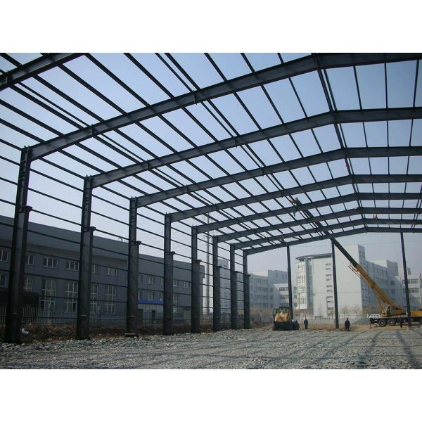 Buy Portal Steel Frame Astm Large Metal Warehouse Construction at wholesale prices