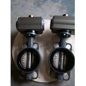 Low Temperature Manual PN16 PN25 DN40-DN400 300LB Metal Hard Seal Pneumatic