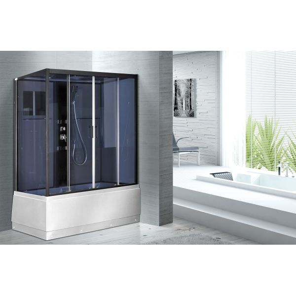 Buy Professional 1700 X 850 Rectangular Shower Cabins , Rectangular Shower Cubicles at wholesale prices
