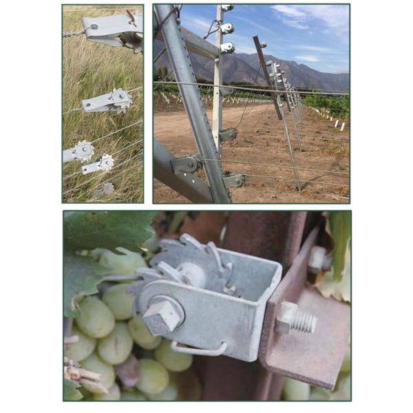 Anti Rust Metal Barbed Wire Ratchet Tensioner For Cattle Fence