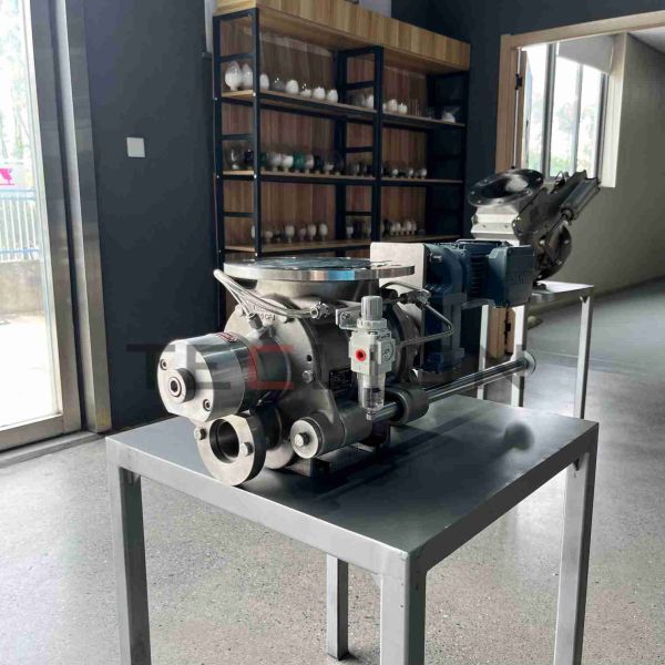 Suitable for detachable rotary valves in the food industry