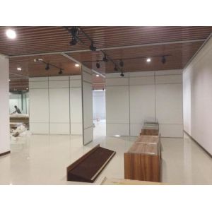 Commercial Furniture Aluminium Profile Foldable Partition Wall Retractable And