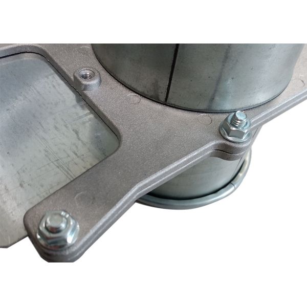 Connect Roll Round End Dust Collection Blast Gate 4 inch , sliding damper