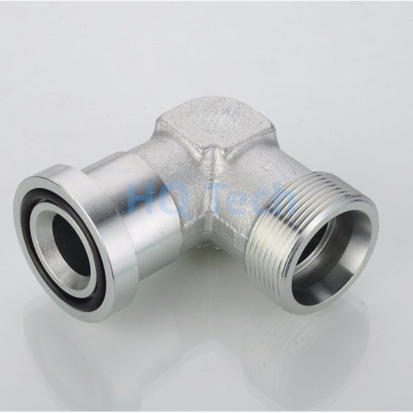 Hydraulic Joints Pipeadapters Carbon Stainless for Bsp NPT Jic Thread Tube