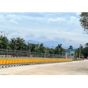 EVA Material Anti Crash Guardrail Safety Highway Roller Barrier Expandable