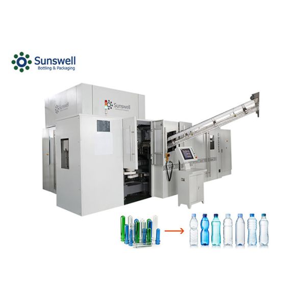 Servo Control PET Stretch Blow Molding Machine Plastic Bottle For Beverage Plant