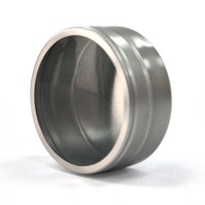 Wholesale small candle tins with clear lids