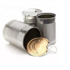 Easy Open Lids Food Tin Can For Food Packaging OEM Capacity 170ml-3000ml