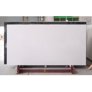 Quality Engineering Super White Artificial Quartz Kitchen Countertop With SGS NSF for sale