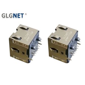 IP Cameras NIC POE RJ45 Connector 180° Angle Magnetic RJ45 Jack