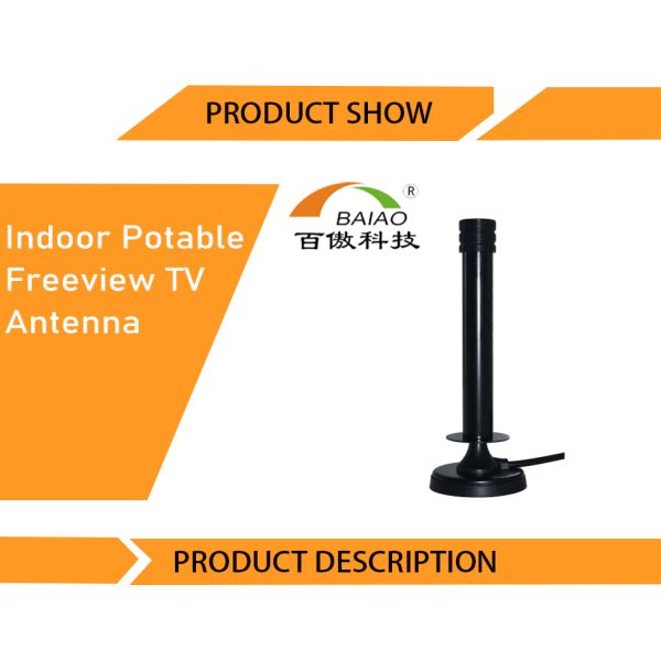 120 Miles Long Range TV Antenna Powerful HDTV Amplifer Singal Booster Premium Coax Cable, Support 4K 1080