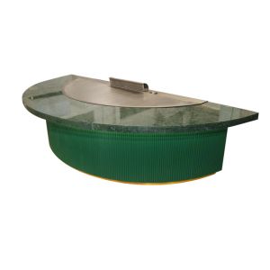 Smokeless Electric Teppanyaki Table Top Grill Griddle 7 Seats