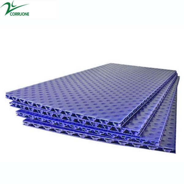 Buy 3mm-11mm PP Plastic Honeycomb Board Purple 4x8 Honeycomb Panels at wholesale prices