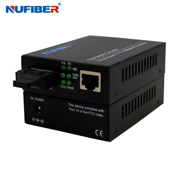 Buy 10/100M MM 2KM SC Dual Fiber Optical Media Converter at wholesale prices
