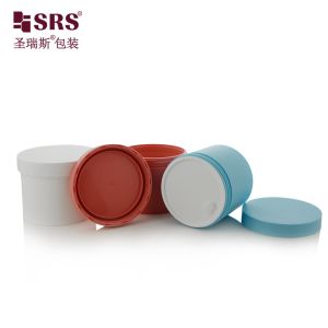 SRSG2 100g Injection Color Frosted Plastic PP PCR Eco-friendly Body Cream Jar