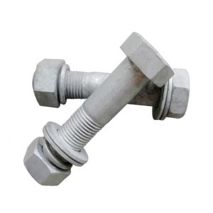 High Tensile B7 Heavy Hex Bolts And Nuts Manufacturing Hot Dip Galvanized Hex