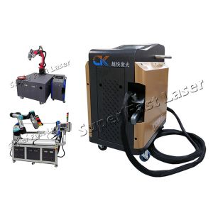 Metal Grease Laser Cleaning System Injection Molding Laser Cleaning Equipment