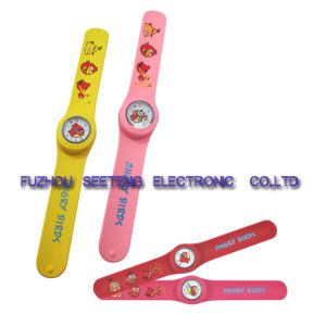 Popular customized slap promotion watch for children and adults