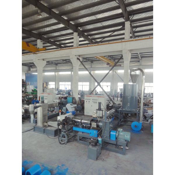 Double stage PP film granulator , Recycle PP Granules Making Machine 80 ~ 1200kg