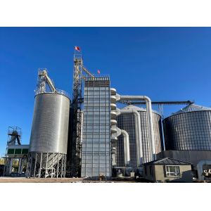 Wheat Continuous Flow Dryer with Model 5HSQ-10 Performance Efficiency