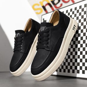 Customize New Style Microfiber Leather Thick-Soled Sneakers Fashionable Casual