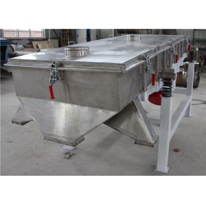 Food Industry Grain Particle SS304 Linear Vibrating Screen