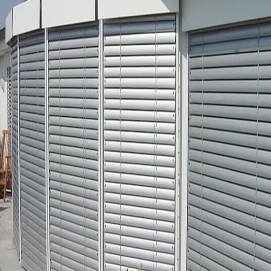 Manual Open Aluminum Coils Blinds for Energy-Saving and Reduced Electricity Costs