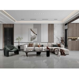 White 800x800mm Polished Glazed Porcelain Tiles AAA Grade