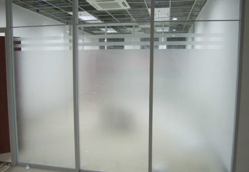 Buy Clear/Float Frosted Glass for Office Partition/Stairs/Ceiling at wholesale prices