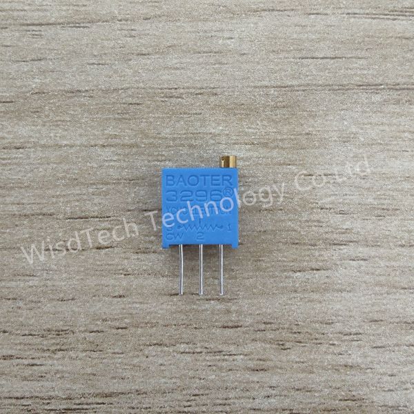 3296W-1-105 Trimmer Resistors - Through Hole 3/8" 1Mohms Sealed Vertical Adjust