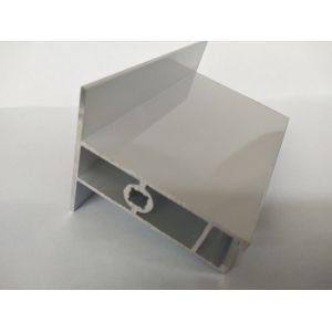 Silver Shining Window Aluminum Profile Acid Resistance And Alkali Resistance